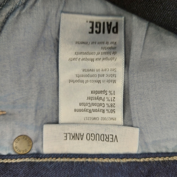 PAIGE Verdugo Ankle jans - Picture 11 of 13